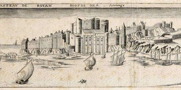 L'ancien château de Royan.